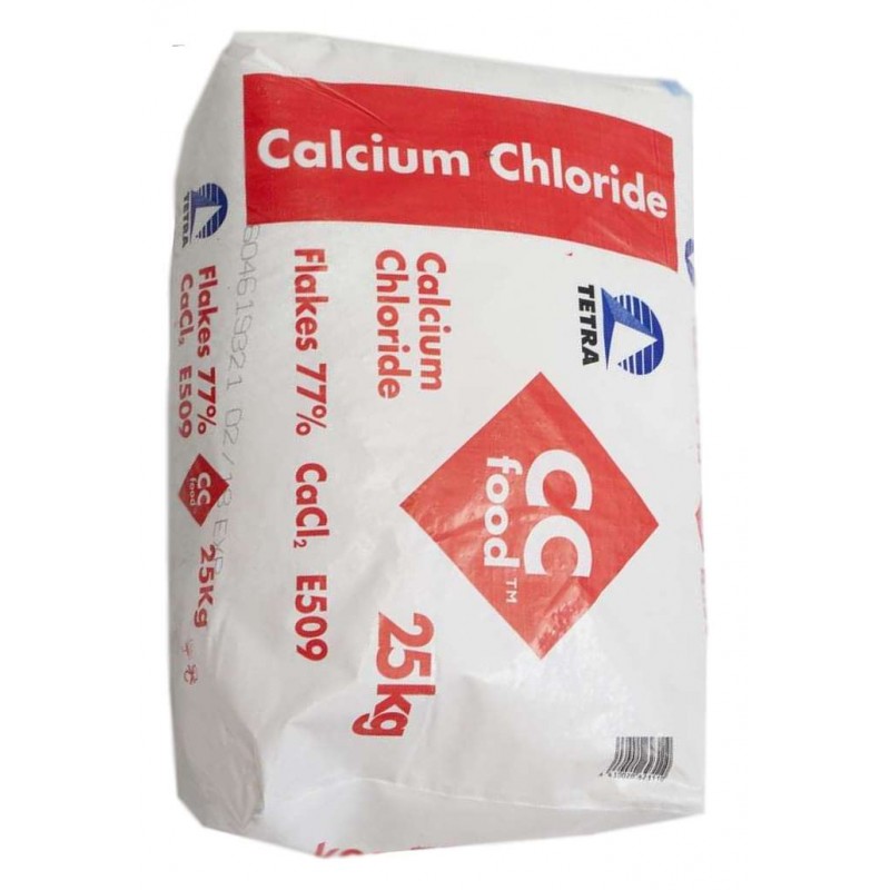 chlorure de calcium pailettes 25 kg • Brouwland