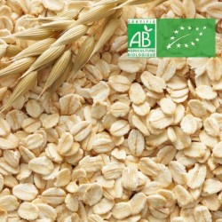 organic oat flakes - flocons de avoine bio