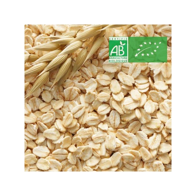 organic oat flakes - flocons de avoine bio