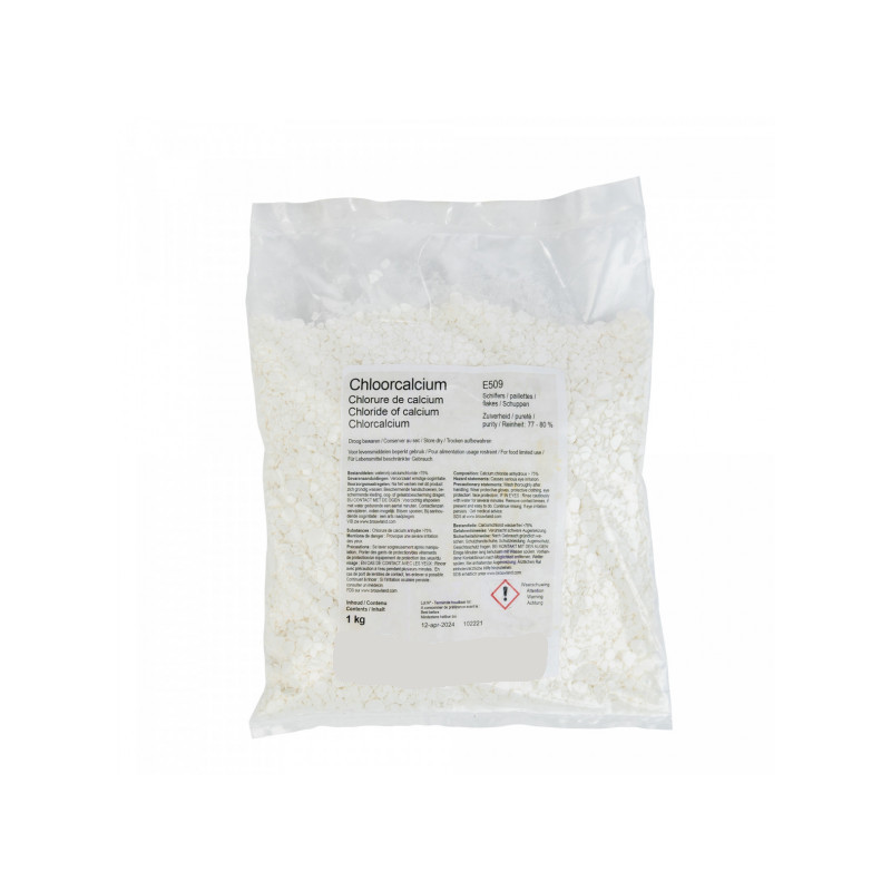 CaCl flakes salt calcium chloride