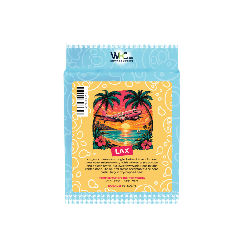 WHC LAX dry yeast - the chico yeast