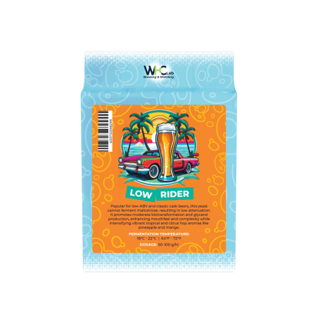 WHC Low rider dry yeast - low-no alcohol yeast strain