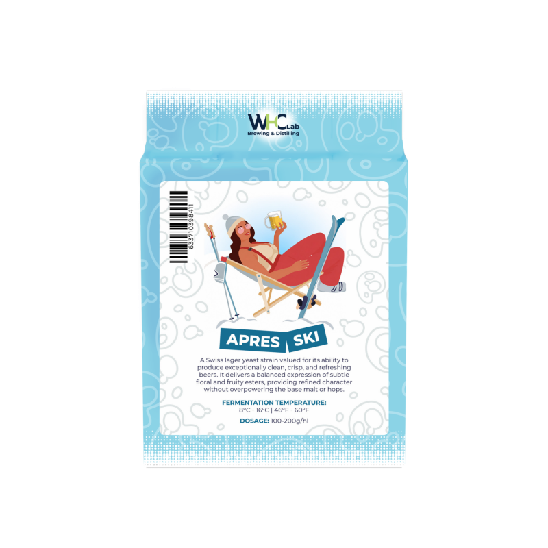 WHC dry yeast Apres-ski , swiss lager yeast Hürlimann