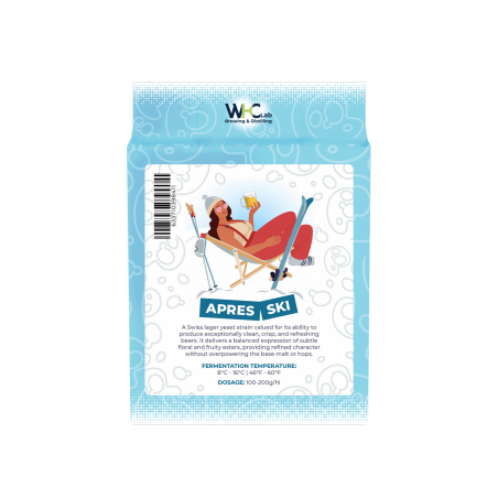 WHC dry yeast Apres-ski , swiss lager yeast Hürlimann