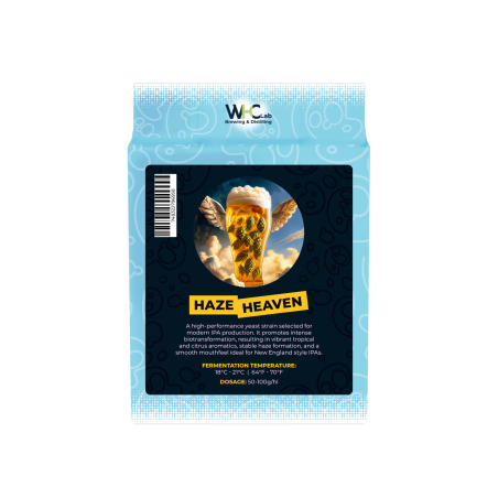 WHC dry yeast Haze Heaven. Hazy beer yeast