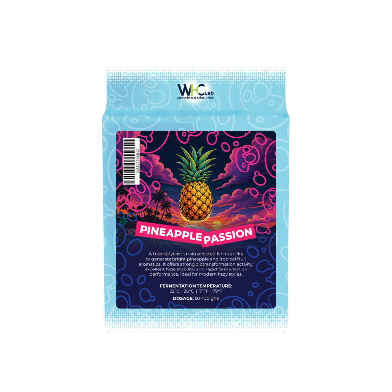 WHC dry yeast pineapple passion fruit forward yeast