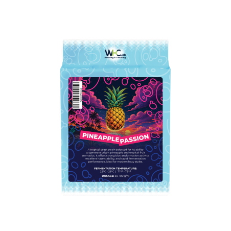 WHC dry yeast pineapple passion fruit forward yeast