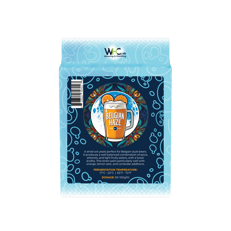 WHC Belgian Haze dry beer yeast hazy