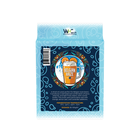 WHC Belgian Haze dry beer yeast hazy